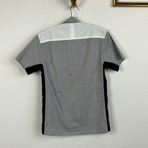 rag and bone Snap Men's Color Block Short Sleeve Shirt - Picture 4 of 8